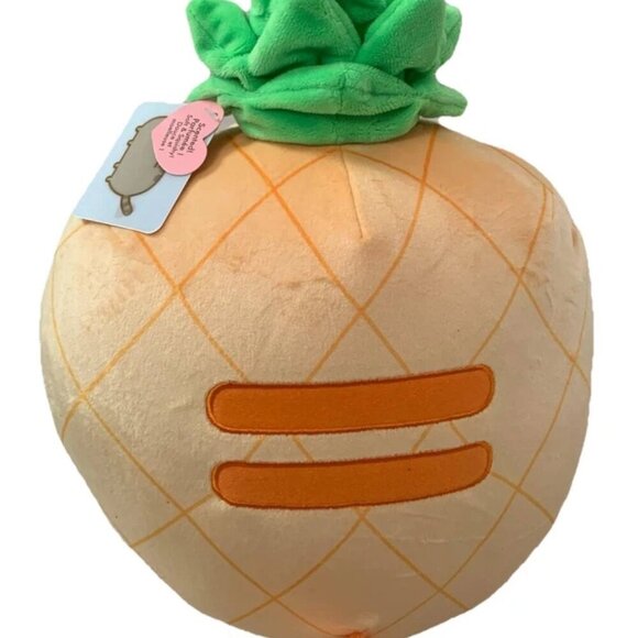 NEW Pusheen Fruits Scented Pineapple Squisheen Plush 16" x 11" - Picture 3 of 7